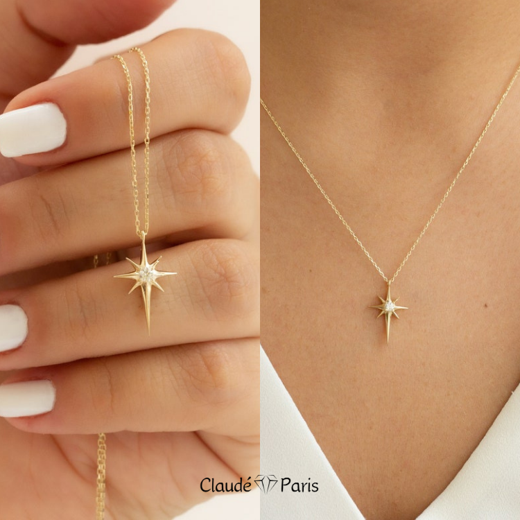 North Star Pendant Necklace