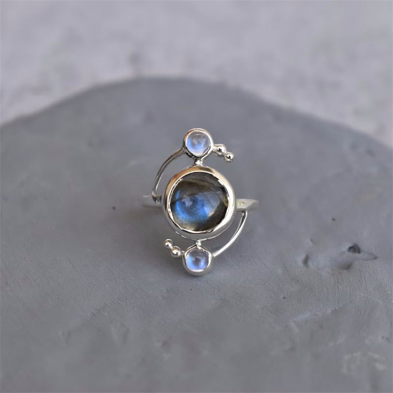 Natural Moonstone Ring