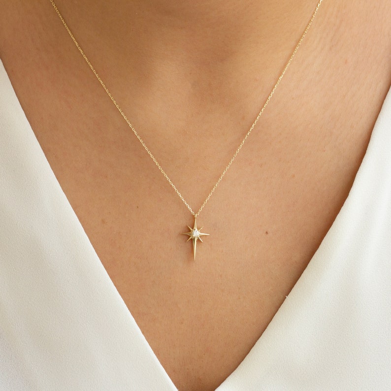 North Star Pendant Necklace