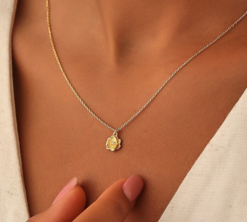 Rose Flower Necklace